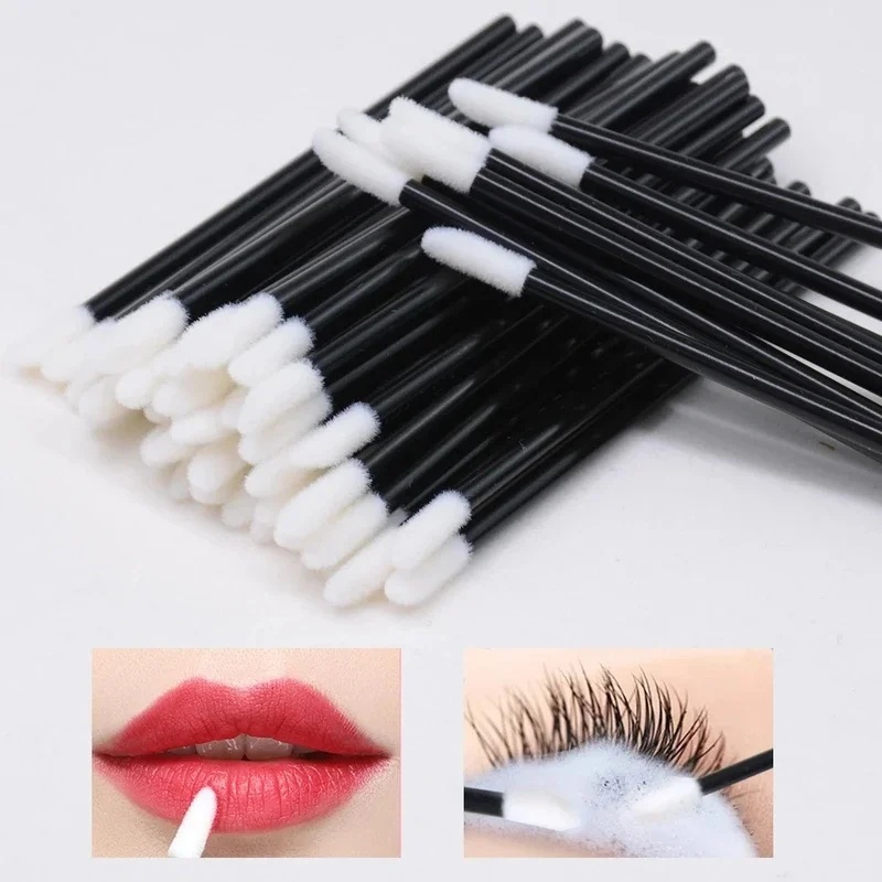 Eyelash Extension Cleaning - 50/100Pcs Disposable Brush Eyelash Extension Cleaning