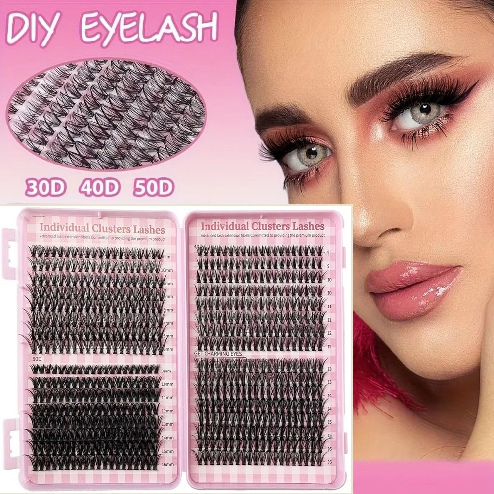 Eyelash Extension Natural Look - 8-16mm Length False Eyelashes 30D/40D/50D/60D Natural