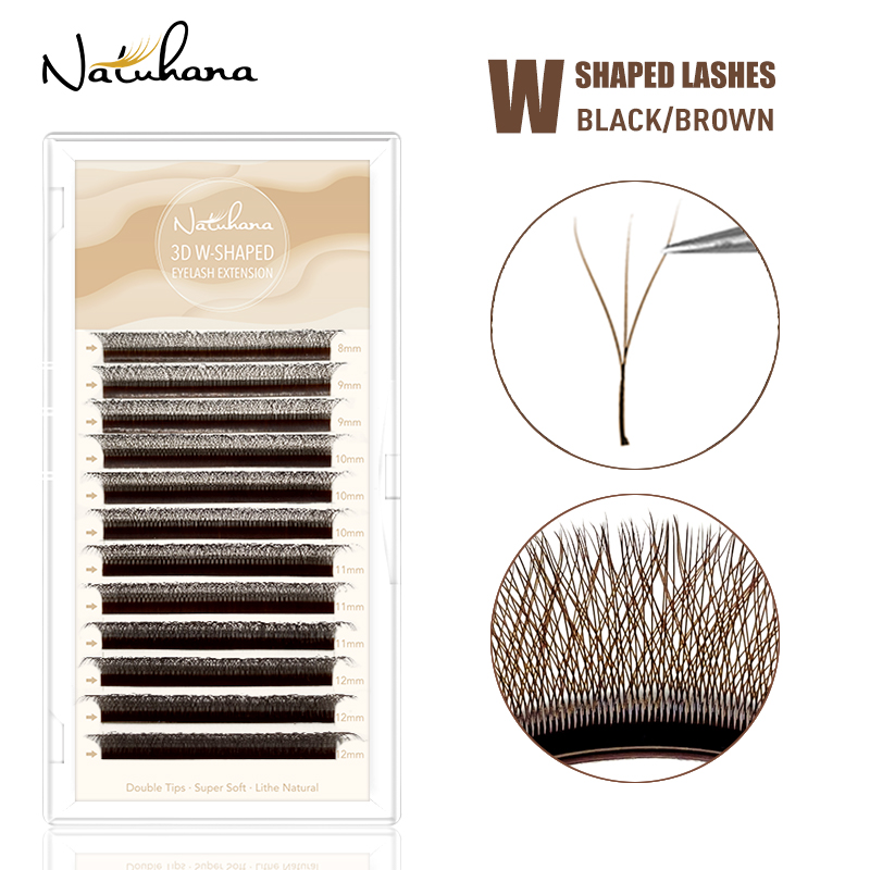 Individual Lash Tray - NATUHANA 3DW Shape Individual Lashes Easy