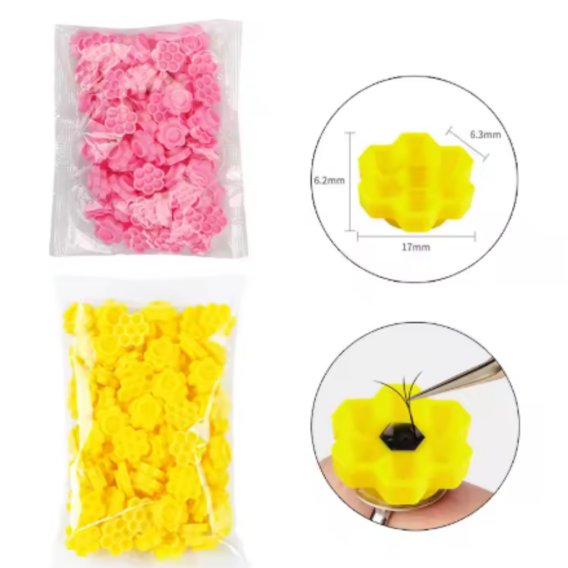 Eyelash Extension Pink Flower  - Individual Lash Tray ulasan dan harga