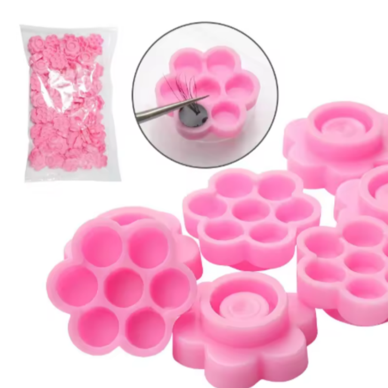 Eyelash Extension Pink Flower  - Individual Lash Tray ulasan dan harga