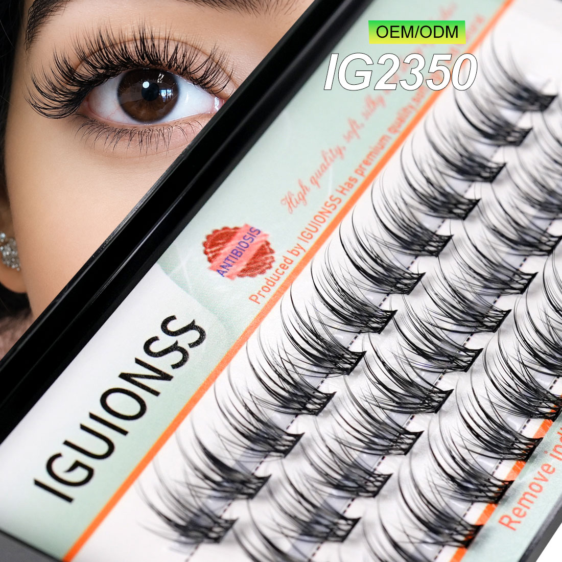 OEM ODM Lash Clusters DIY Indi - Eyelash Extension For Asian Eyes ulasan dan harga