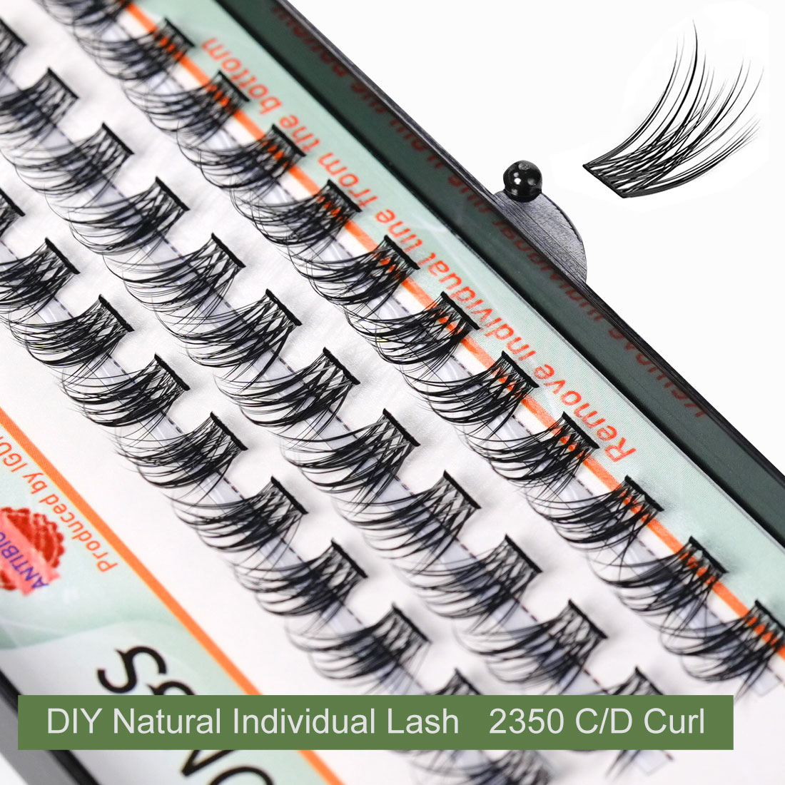 OEM ODM Lash Clusters DIY Indi - Eyelash Extension For Asian Eyes ulasan dan harga