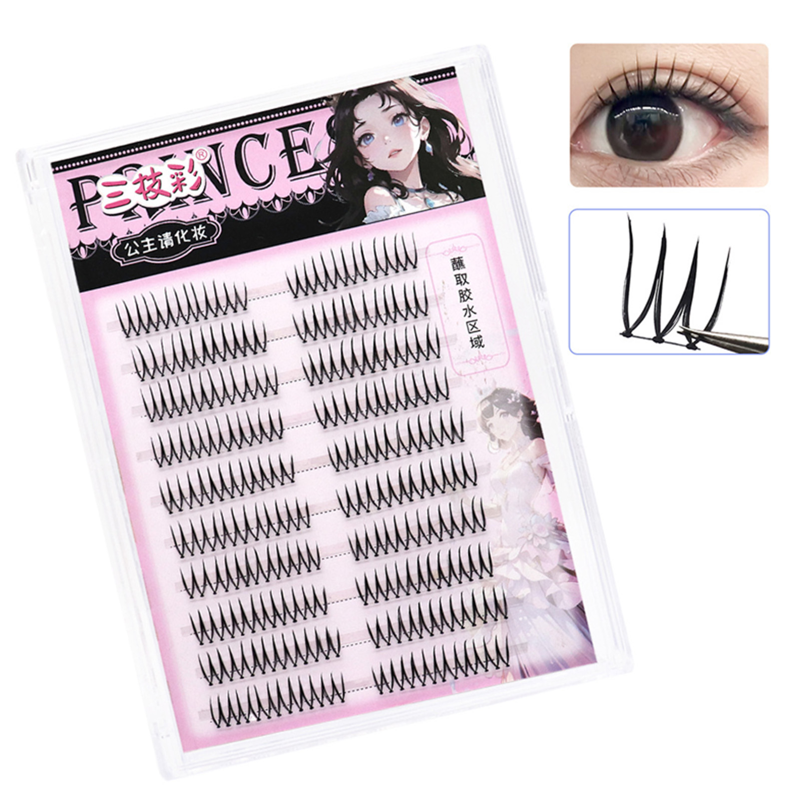 Korean Idol Style False Eyelas - Eyelash Extension Korean ulasan dan harga