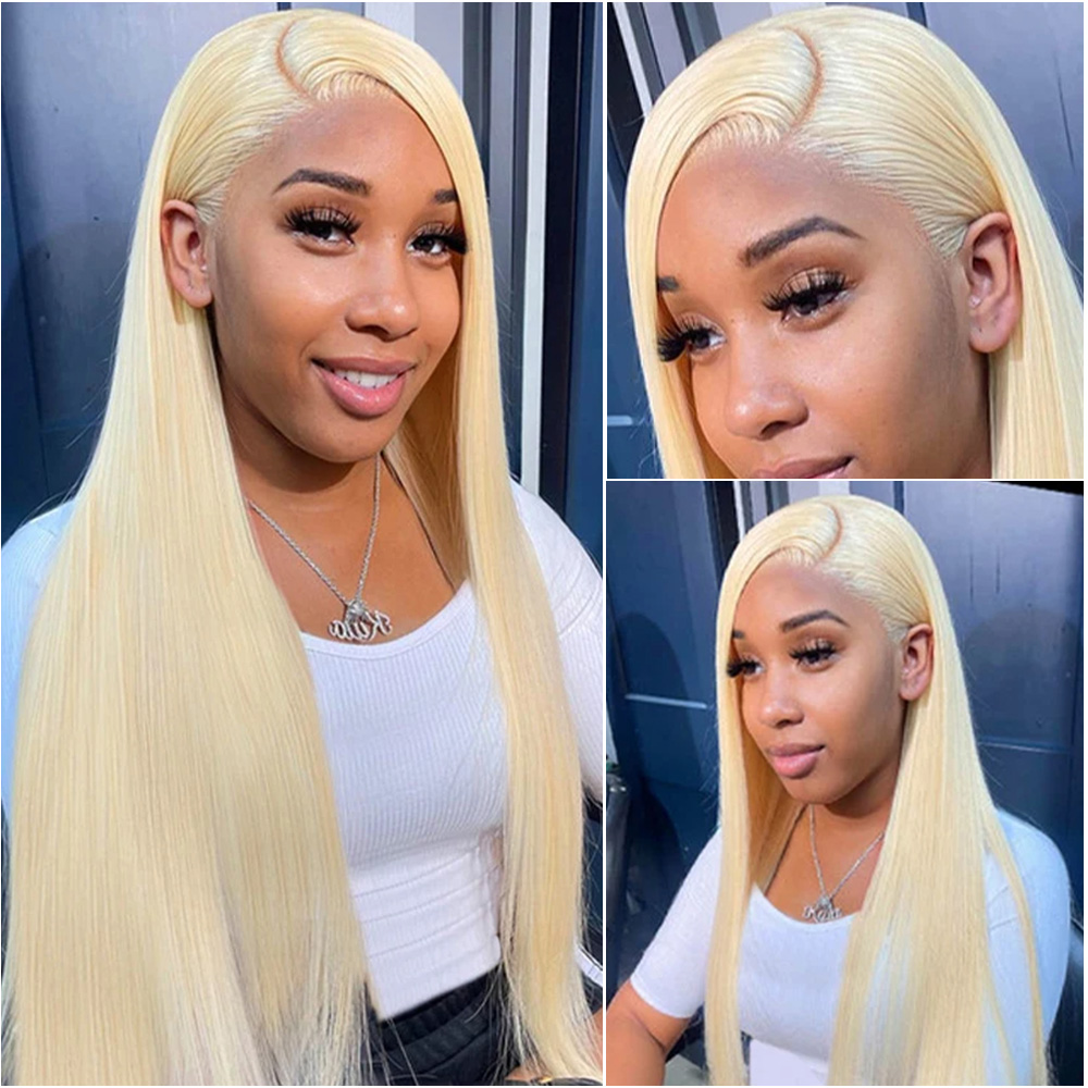 Blonde 613 Straight 13x4 Hd La - Eyelash Extension Natural Look ulasan dan harga