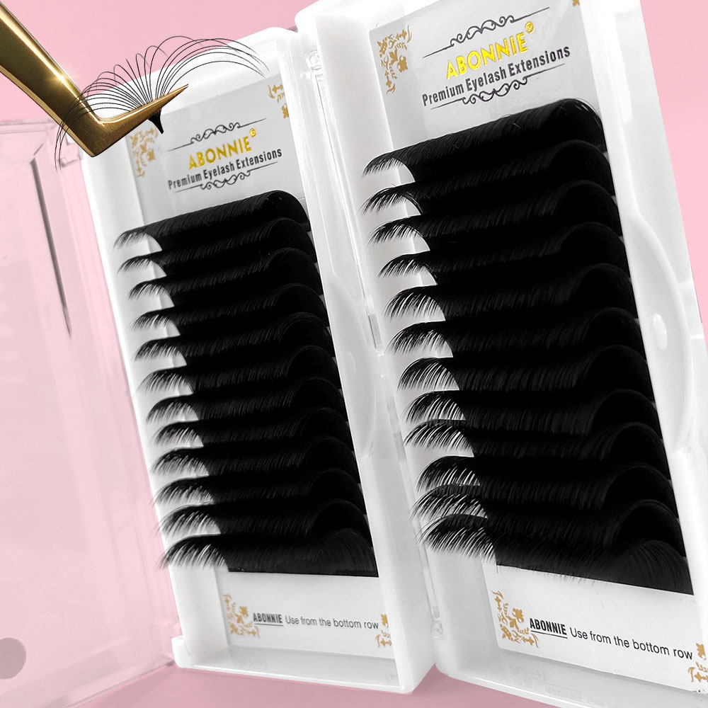 Abonnie 0.03-0.10mm Easy Fan L - Eyelash Extension For Asian Eyes ulasan dan harga