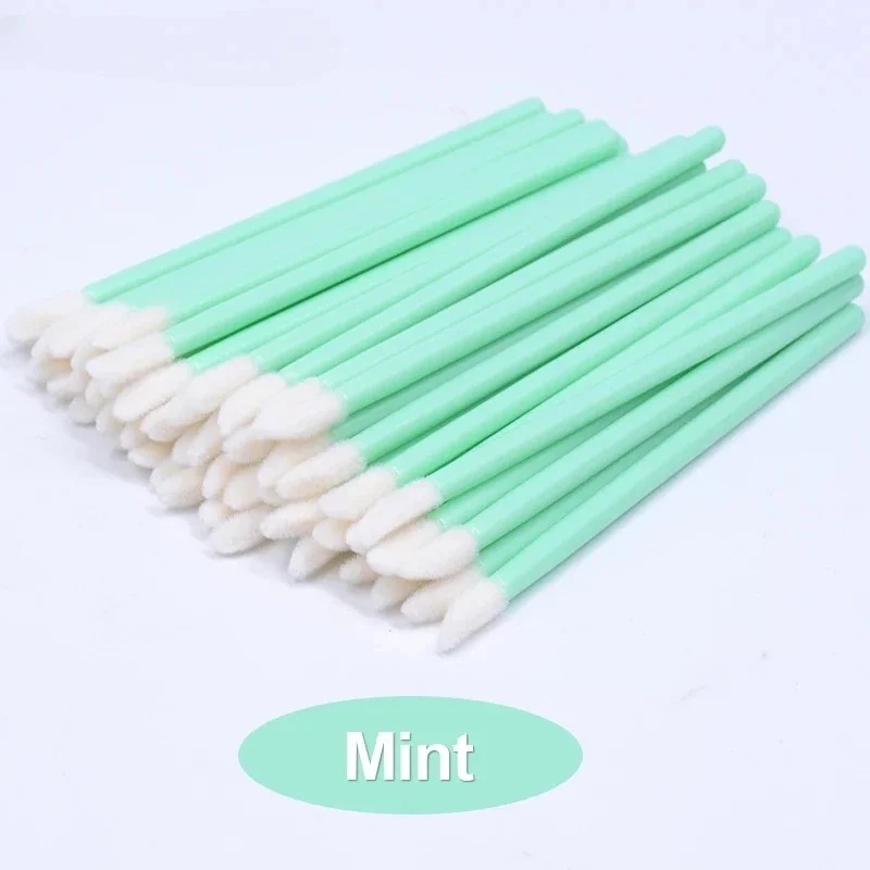 50/100Pcs Disposable Brush Eye - Eyelash Extension Cleaning ulasan dan harga