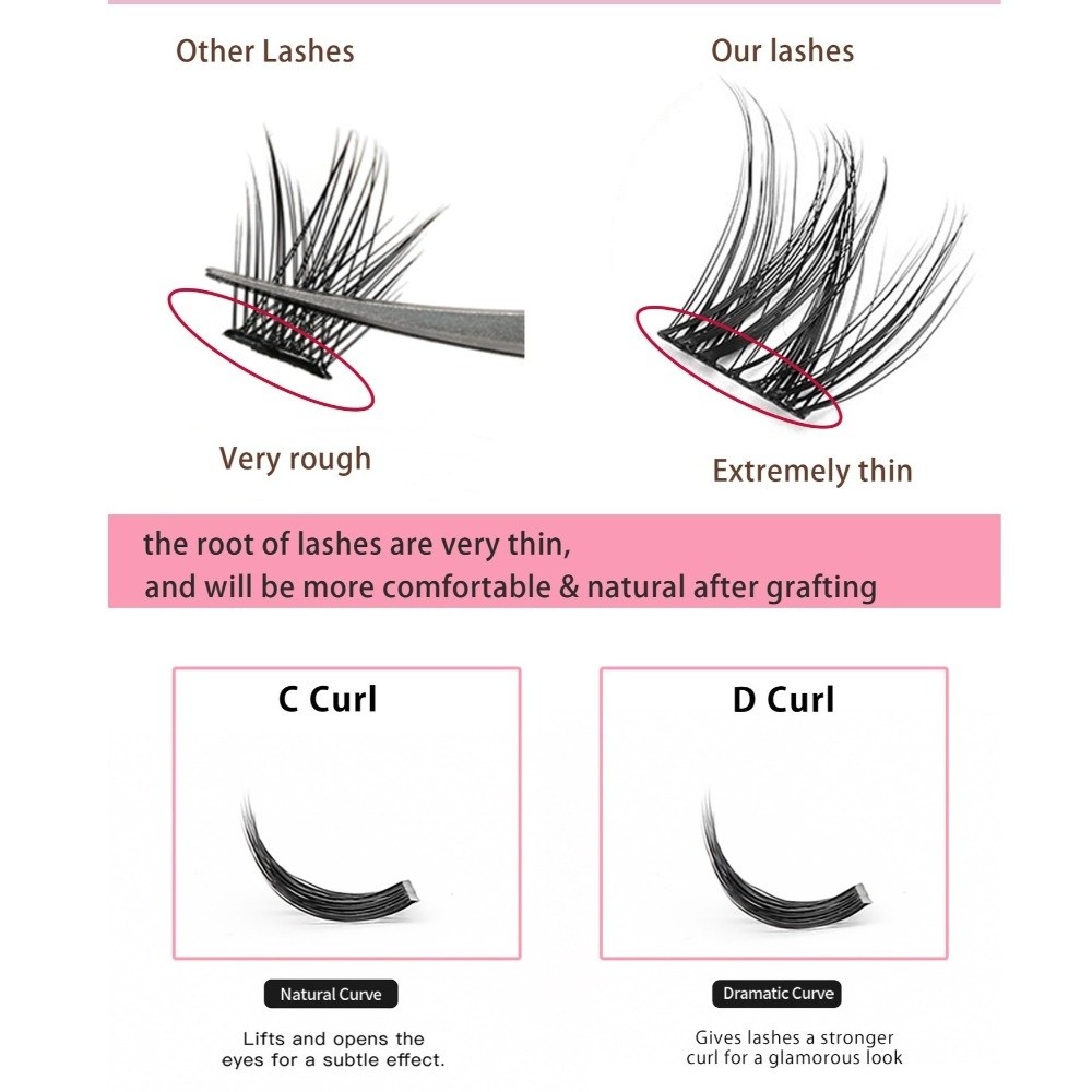 Natural Look DIY Lashes Extens - Eyelash Extension Natural Look ulasan dan harga