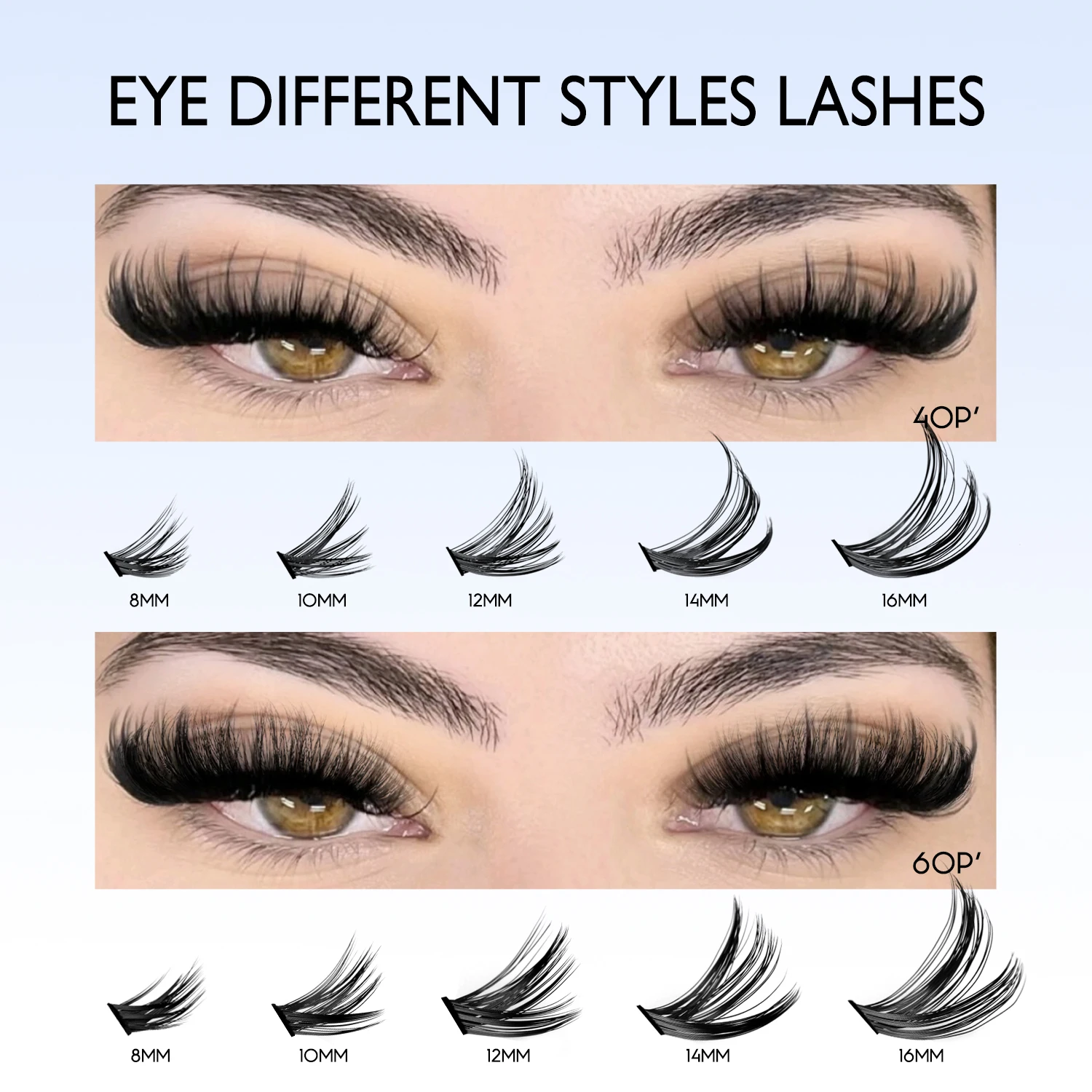 GROINNEYA Cluster Lashes Kit W - Individual Lash Tray ulasan dan harga