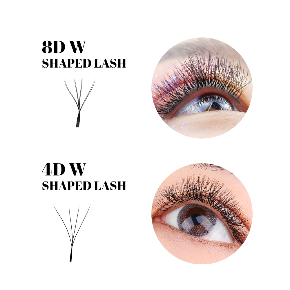 FADVAN W Shape Double Layer Ey - Eyelash Extension For Asian Eyes ulasan dan harga
