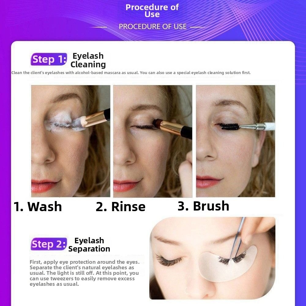 Portable UV Light for Lash Ext - Eyelash Extension Led ulasan dan harga