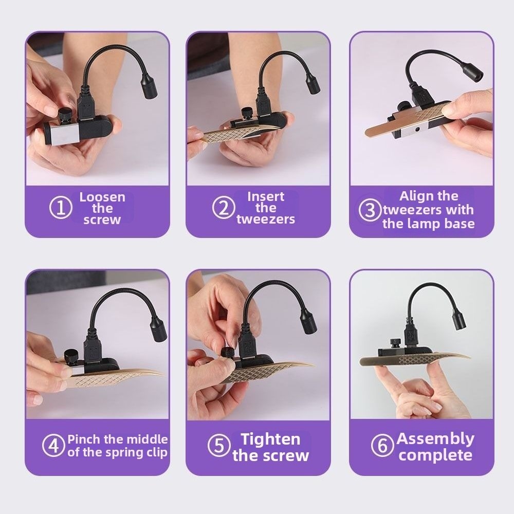 Portable UV Light for Lash Ext - Eyelash Extension Led ulasan dan harga