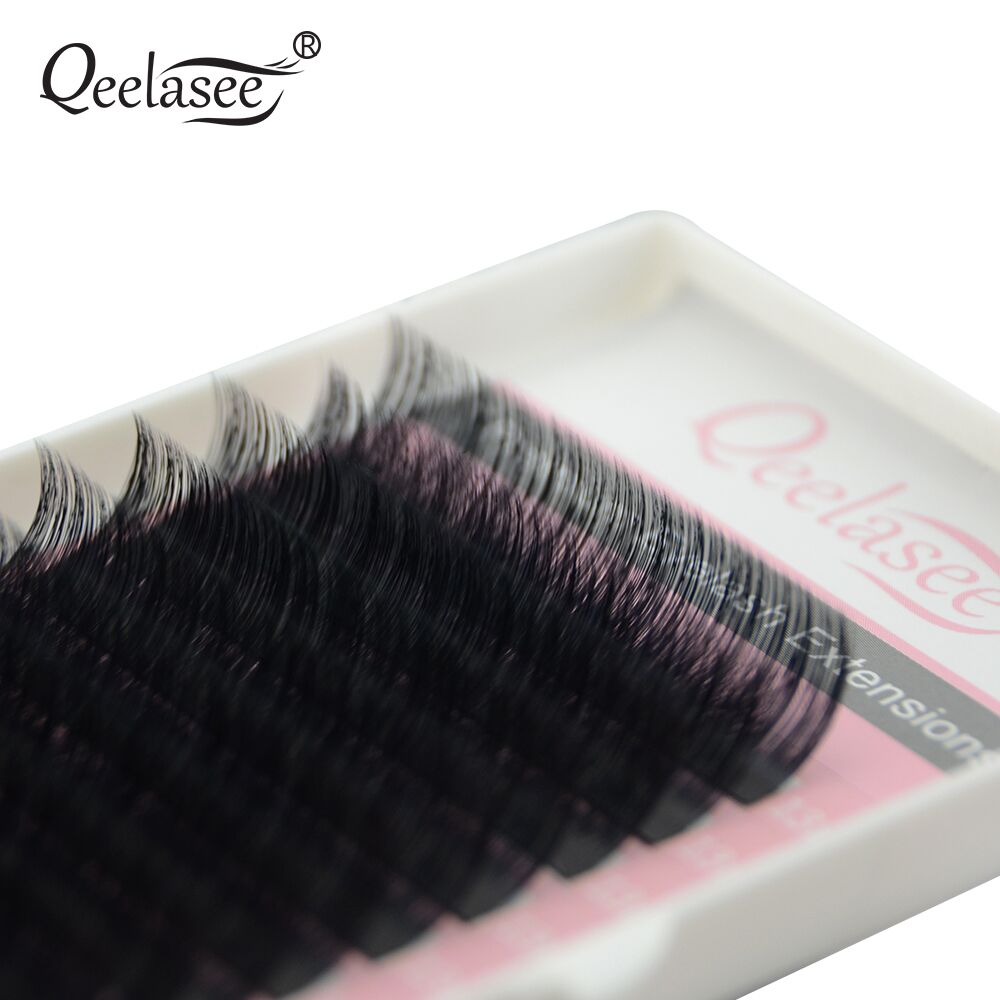 Qeelasee Faux Mink Individual  - Eyelash Extension For Asian Eyes ulasan dan harga
