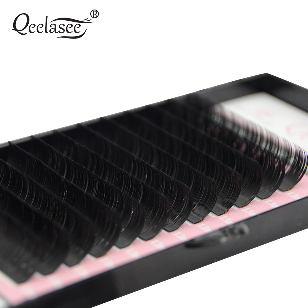 Qeelasee Faux Mink Individual  - Eyelash Extension For Asian Eyes ulasan dan harga