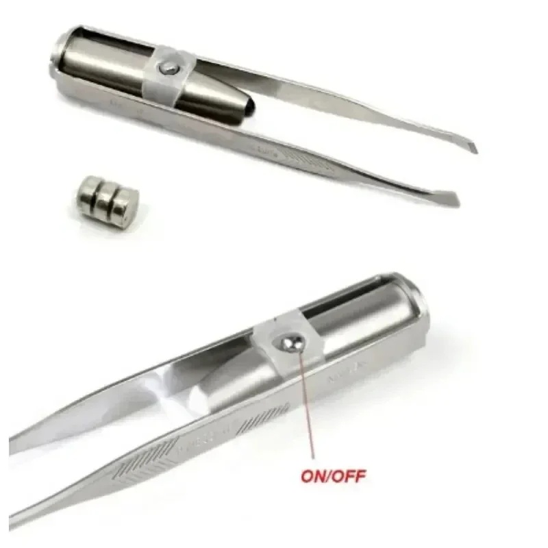 Lighted Stainless Steel Tweeze - Eyelash Extension Led ulasan dan harga