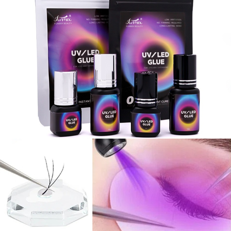 1pcs UV LED Lash Glue 0.5S Fas - Eyelash Extension Led ulasan dan harga