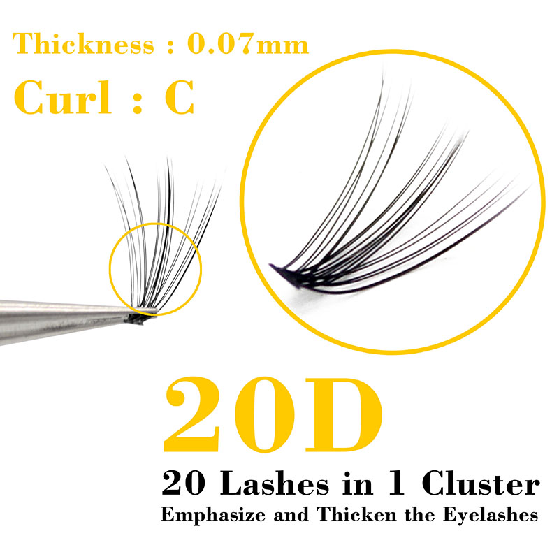 Kimcci 60 Bundles Mink Eyelash - Eyelash Extension For Asian Eyes ulasan dan harga