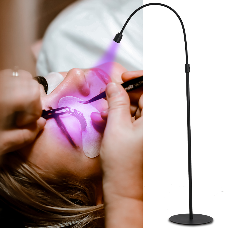 12W UV Lash Floor Lamp With Fo - Eyelash Extension Led ulasan dan harga