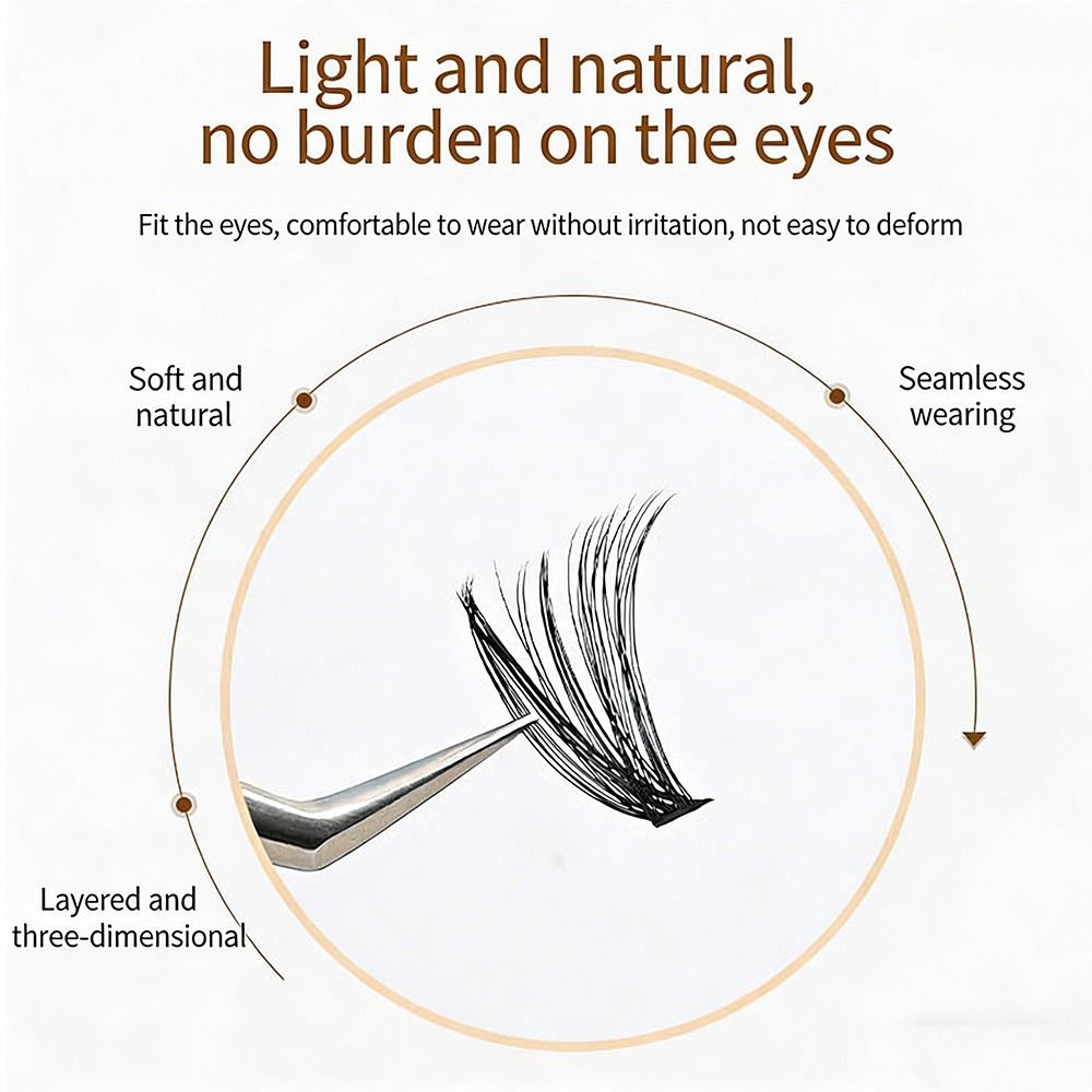 Natural Look False Eyelashes W - Eyelash Extension Natural Look ulasan dan harga